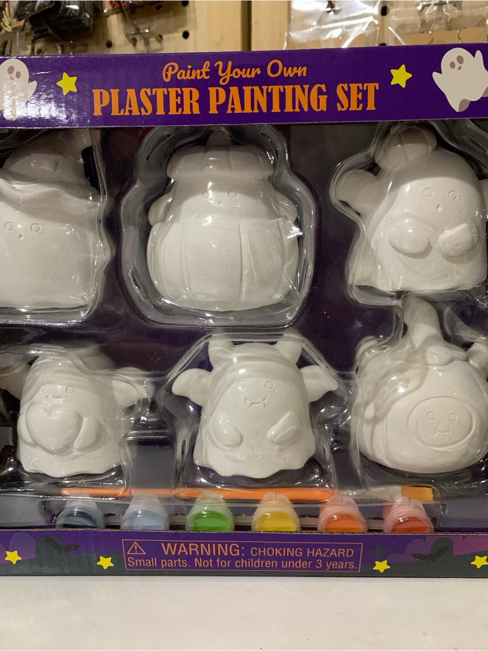 Plaster Painting Set - Kids Dolls & Accessories - White